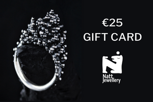 Open image in slideshow, Natt Jewellery Gift Card 25 Euro - Natt Jewellery
